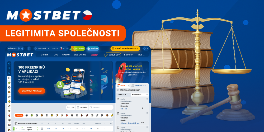 Legálnost a licence Mostbet Česko